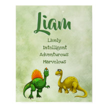 Poster de nombre de Liam