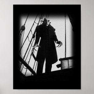 Póster Poster de Nosferatu Vampire Horror Dracula Vlad Te