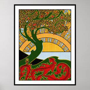 Póster Poster de Nouveau del arte:  La Libre Esthetique