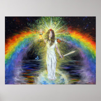 Póster Poster de novia radiante