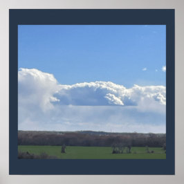 Póster Poster de nube grande