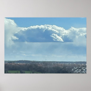 Póster Poster de nube grande