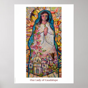 Póster Poster de Nuestra Señora de Guadalupe