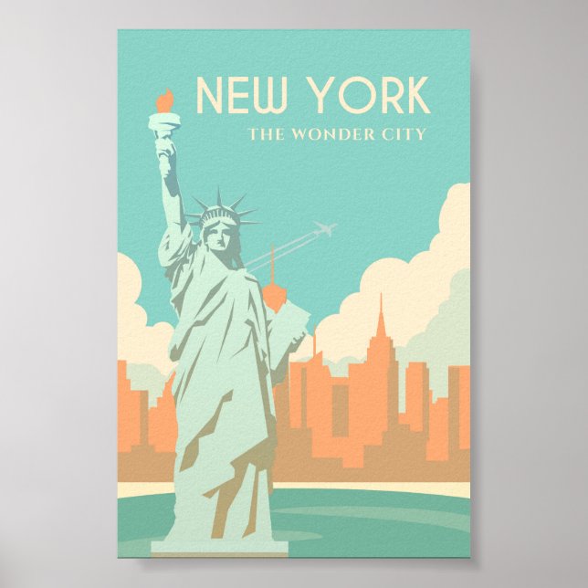 Póster Poster de Nueva York (Frente)