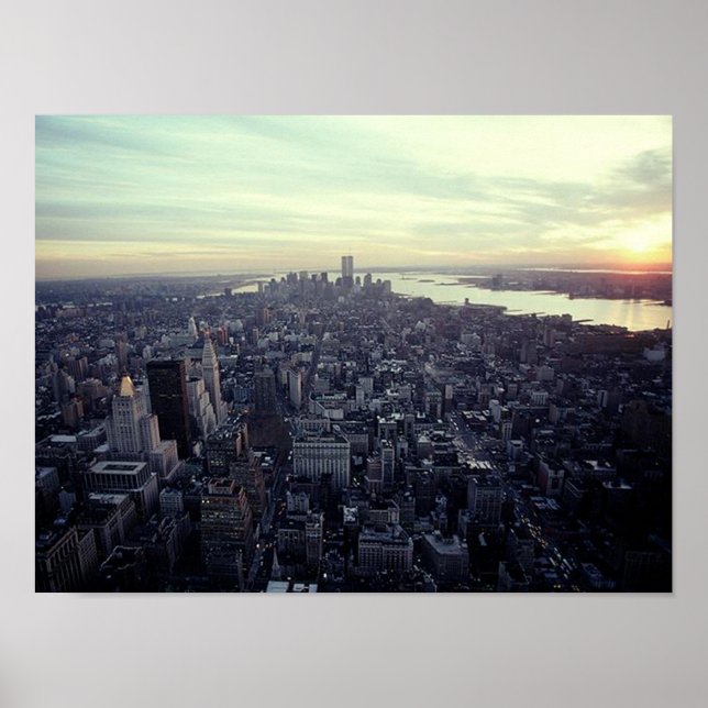 Póster POSTER De Nueva York~ En Las Torres De Memoriam ~  (Frente)
