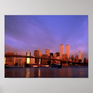 Póster POSTER de Nueva York~ World Trade Center ~ Torres