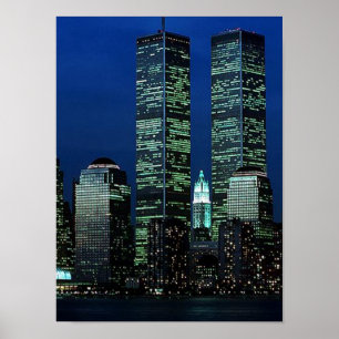 Póster POSTER de Nueva York~ World Trade Center ~ Torres