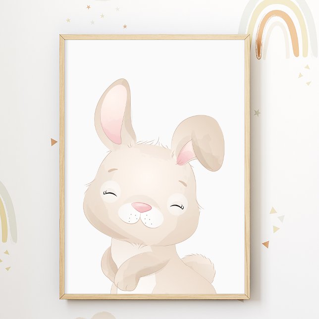 Póster Poster de Nursery Bunny Niños Animales Forestales (Subido por el creador)