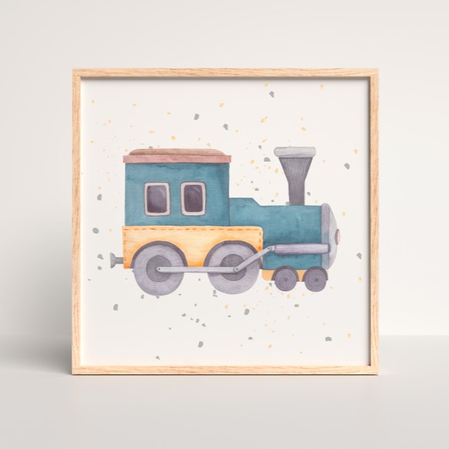 Póster Poster de Nursery Niño Pintado a Mano (Subido por el creador)