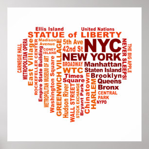 Póster Poster de NYC