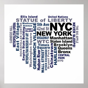 Póster Poster de NYC