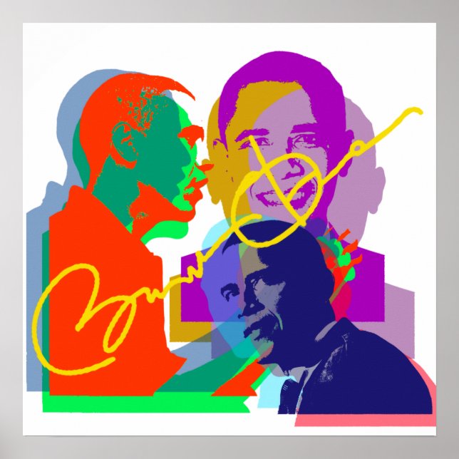 Póster Poster de Obama (Frente)