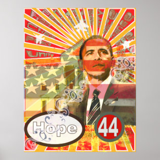 Póster Poster de Obama -