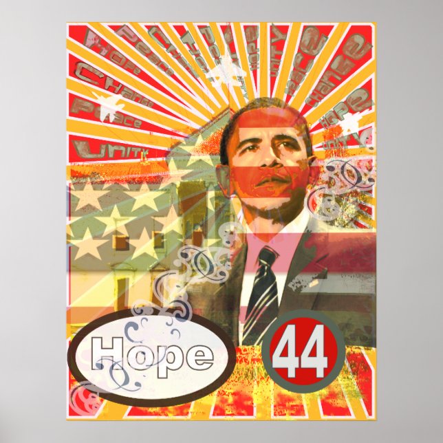 Póster Poster de Obama - (Frente)