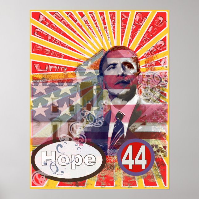 Póster Poster de Obama (Frente)