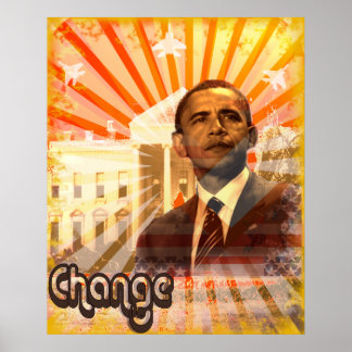 Póster Poster de Obama