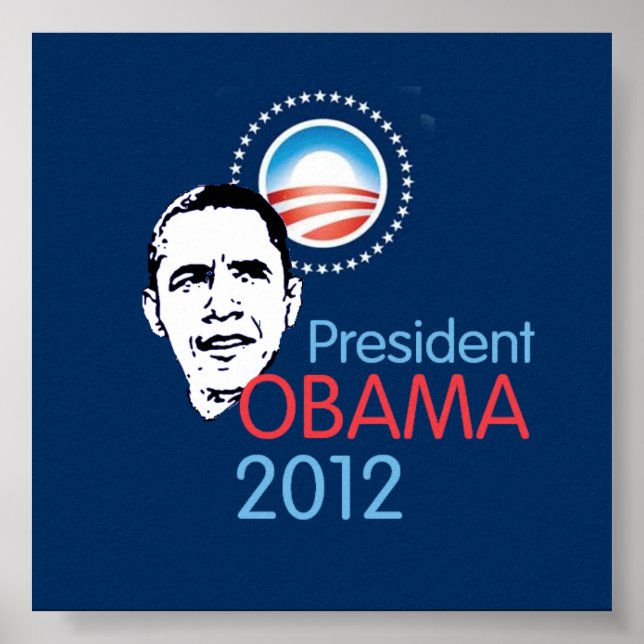 Póster Poster de Obama 2012 (Frente)