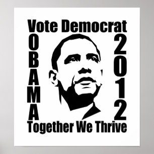 Póster POSTER de OBAMA 2012