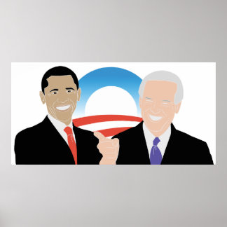Póster Poster de Obama Biden 2008