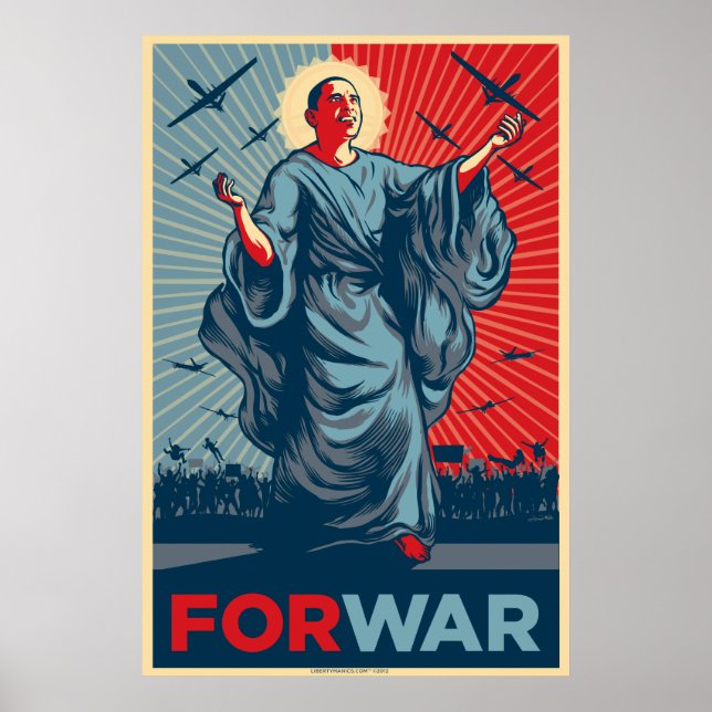 Póster Poster de Obama FORWAR (Frente)