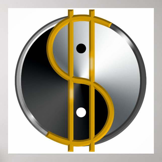 Póster Poster de Objetivist Yin/Yang (Frente)