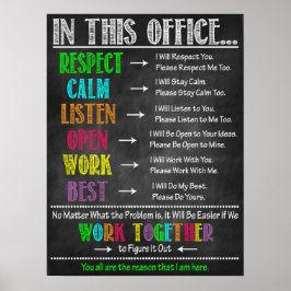 Póster Poster de Office Classroom