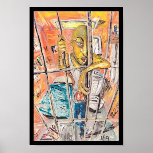 Póster Poster de ojos solitario
