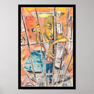 Póster Poster de ojos solitario