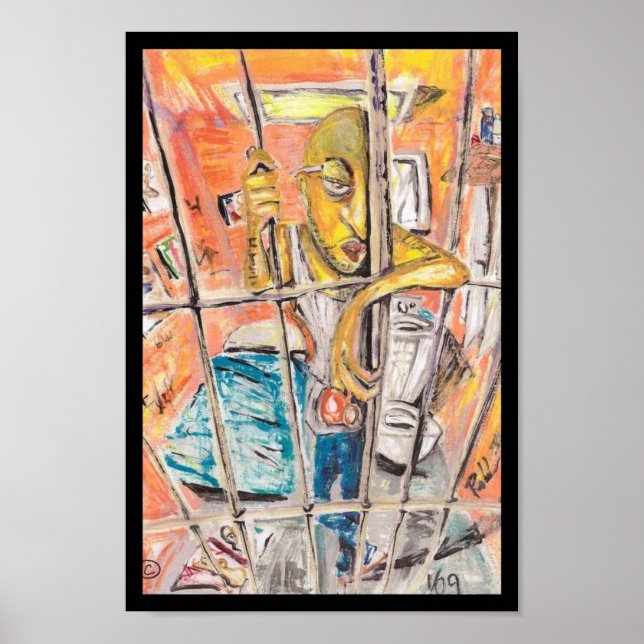 Póster Poster de ojos solitario (Frente)