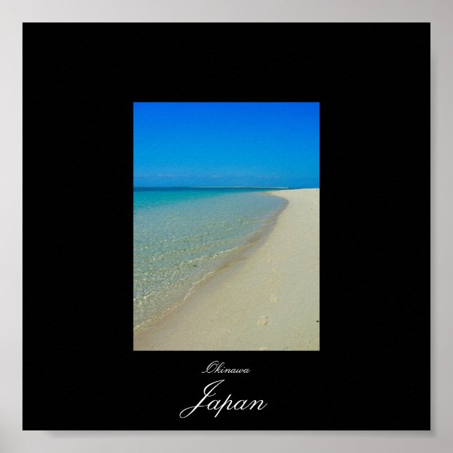 Póster Poster de Okinawa, Japón (Frente)