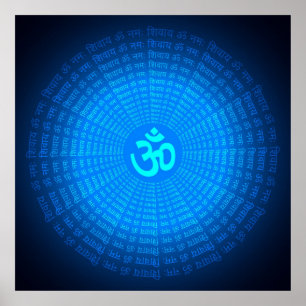 Póster Poster De Om Espiritual