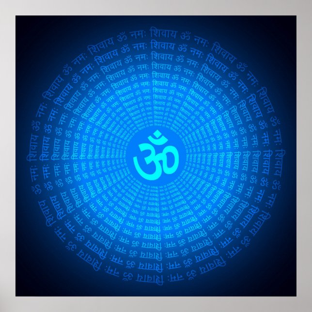 Póster Poster De Om Espiritual (Frente)
