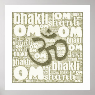 Póster Poster de OM Shanti