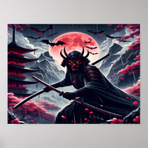 Póster Poster de Oni Samurai