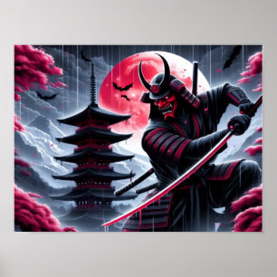 Póster Poster de Oni Samurai Slash
