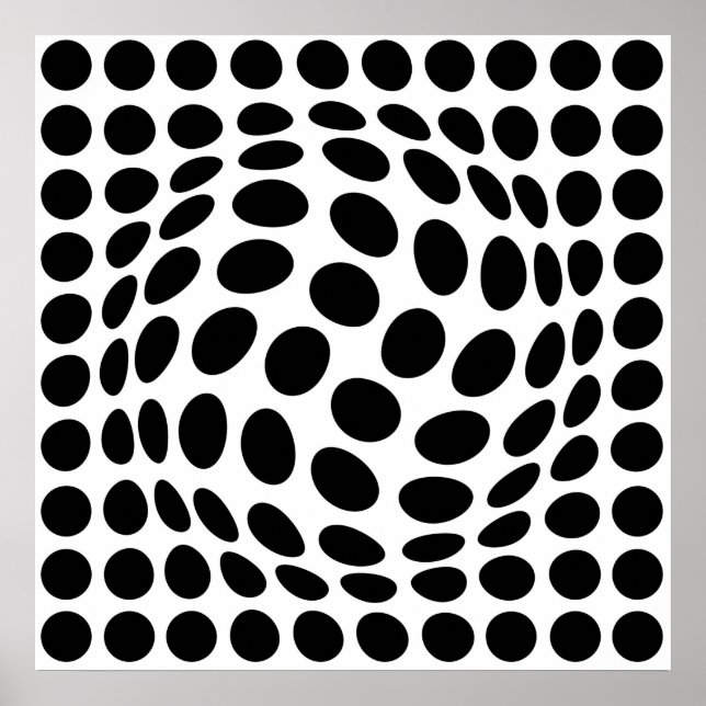 Póster Poster de Op Art (Frente)