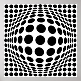 Póster Poster de Op Art