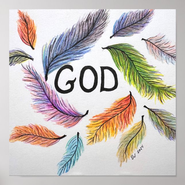 Póster Poster de oración (Frente)