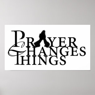Póster Poster de oración