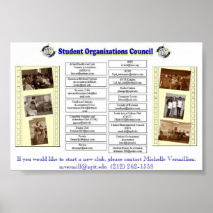 Póster Poster de organizaciones