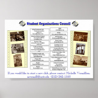 Póster Poster de organizaciones