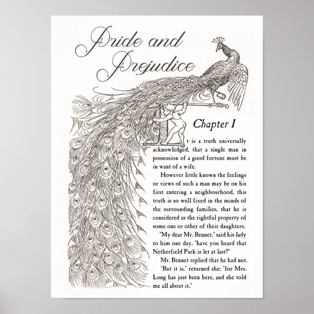 Póster Poster de Orgullo y Prejuicio (Frente)