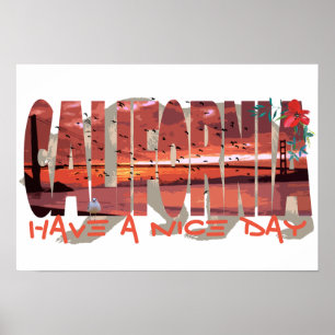 Póster Poster de Oso de California