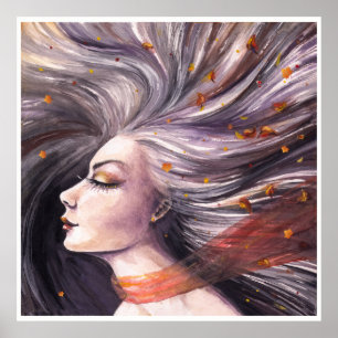 Póster Poster de otoño