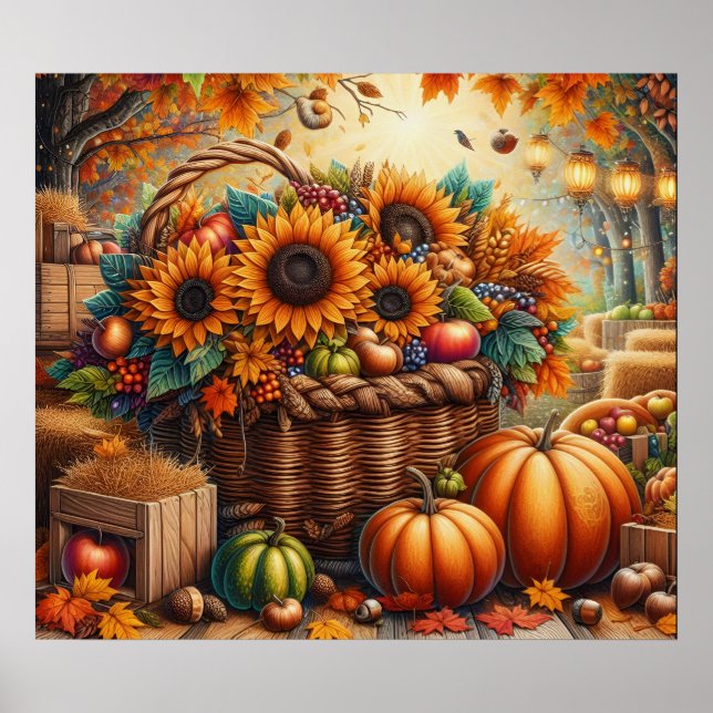 Póster Poster de otoño (Frente)