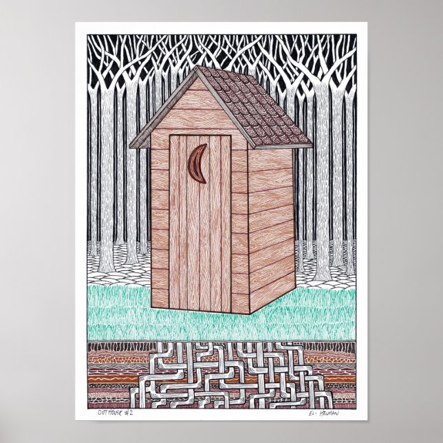 Póster Poster de Outhouse #2 (Frente)