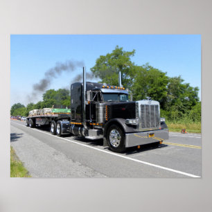 Póster Poster de P. Moran Peterbilt 379