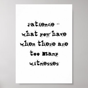 Póster Poster de pacientes