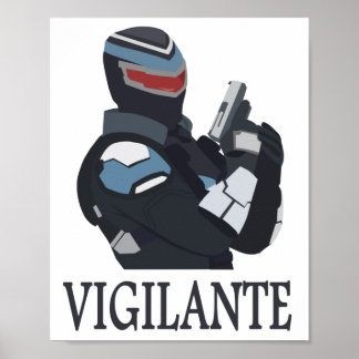 Póster poster de pacificador vigilante