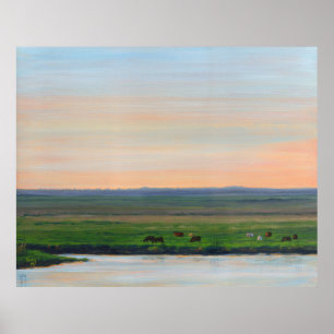 Póster Poster de país bajo